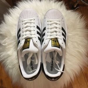 Adidas Women's Superstar Bold Leather Sneakers